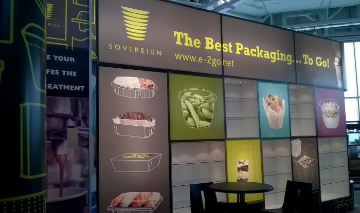 Exhibition stand for Sovereign Partners